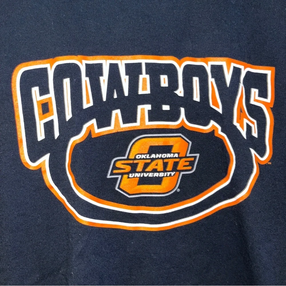 vintage Y2K Oklahoma State University Cowboys Shirt XL Gildan tag